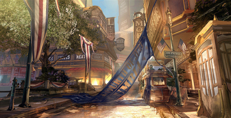 Illustration for article titled The Beautiful Concept Art Of BioShock Infinite